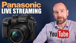 Panasonic GH5II Direct Live Streaming to YouTube RTMP