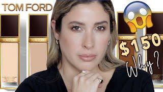 NEW TOM FORD SHADE and ILLUMINATE SOFT RADIANCE $150 FOUNDATION 14HR Wear Test Review WTF EXPENSIVE