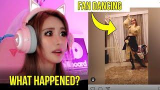 Wengie Reacting to her fans on Tik Tok  Learn to Meow & 1 million subscriber gold button unboxing