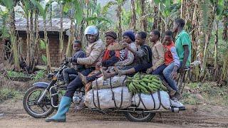 Cars cant reach us Giant motorbikes are the workhorses in rural Cameroon