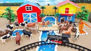 Top the most creative diy miniature Cattle Farm - Farm Diorama and Barnyard Animal - Gaby Animals