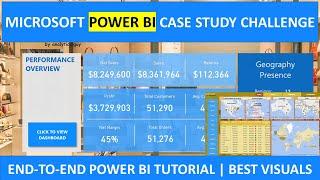 End-To-End Power BI Project Tutorial  PowerBI Design Ideas 2023  Best Practices Visual Formatting