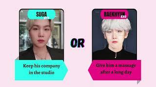 Would You Rather  KPOP Male Edition