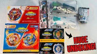 HUGE Beyblade Burst DB Unboxing & Review STRONGEST BURST From BeysAndBricks