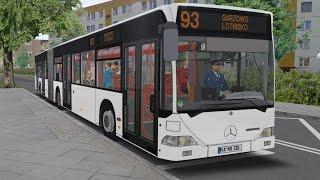 OMSI 2. Map Pobarowo Line 93 Mercedes-Benz O530 G. Part 1