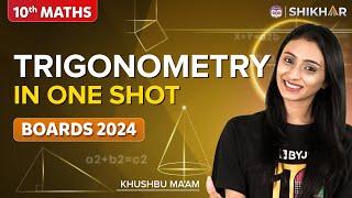 Trigonometry in one shot  Grade 10  Chapter 8  Boards SHIKHAR 2024