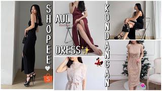 SHOPEE HAUL DRESS KONDANGAN WAJIB PUNYA  SUPER AESTHETIC & BERKUALITAS