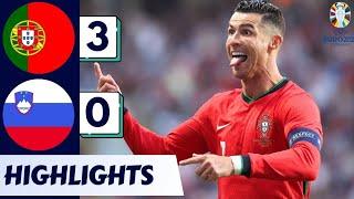 Portugal vs Slovenia 3-0  All Goals & Extended Highlight EURO 2024