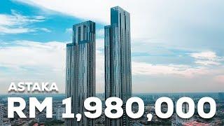 Astaka  Property Walkthrough  72 Floors Tallest Residential Building in Southeast Asia  Johor
