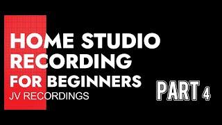 How to build a Home Studio on a budget for beginners