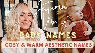 Warm & Cosy Aesthetic BABY NAMES Perfect For Autumn  SJ STRUM unique baby names