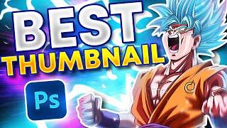 How To Make THE BEST Thumbnails on YouTube Photoshop