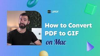 How to Convert PDF to GIF on Mac