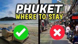 Top 4 Best & Worst Places to Stay in Phuket Thailand │ Where to Stay in Phuket