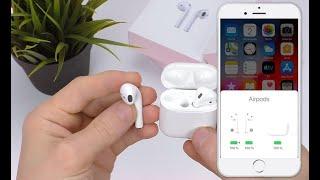 Как синхронизировать новый наушник AirPods?