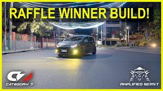 Toyota Wigo sound system Raffle Winner Build