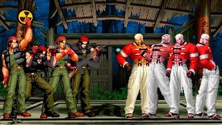 The King of Fighters MUGEN  Ralf Jones vs Yashiro Nanakase