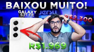 BAIXOU MUITO Galaxy S21 FE vai Valer a pena AGORA? TOP de Linha barato de 2023?