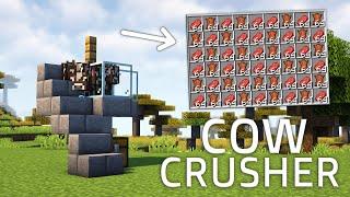 Minecraft EASY Cow Crusher Tutorial 1.20+ Java