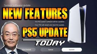 Exciting PS5 Update Today NEW Features