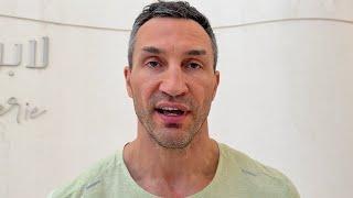 Wladimir Klitschko says Usyk will OUT SMART Fury Reacts to Tyson vs Jake Paul