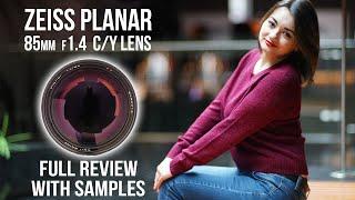 Carl Zeiss PLANAR T* 1.485mm CY lens Review with samples