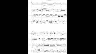 Matt A. Mason - Dot Landscape for Saxophone Quartet 2023 Score-Video
