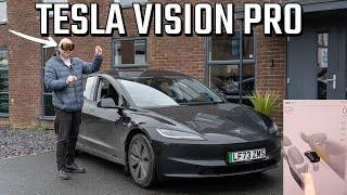 Tesla Vision Park Assist with HW4 on New 2024 Model 3 refresh Highland v hw3 v parking sensors