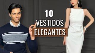 LOS  10 VESTIDOS MÁS ELEGANTES PARA FIESTAS Y EVENTOS  Kelvin Siso