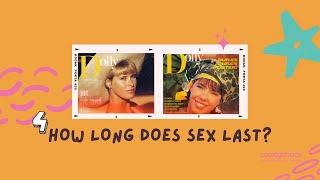 Dolly Doctor - Q4 How long does sex last?