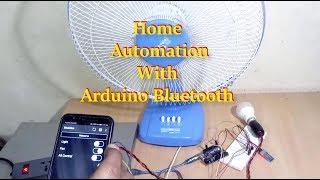 How to control Home appliance with Arduino Bluetooth  Home Automation