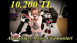 10.200 TL Lik Motor Ekipmanlari Full AlpineStar -Maskeli Adam