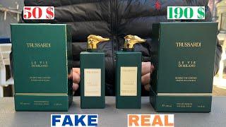 Fake vs Real Trussardi Behind the Curtain Piazza Alla Scala Perfume