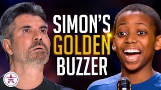 Simon Cowell Hits His GOLDEN BUZZER for 13-Year-Old Singer with Angelic Voice  BGT 2023