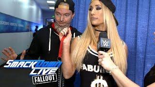 Carmella has James Ellsworth show off some new tricks SmackDown LIVE Fallout Sept. 19 2017