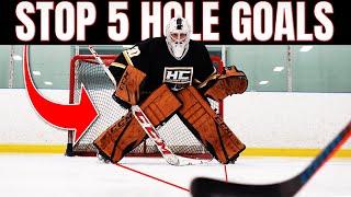 Learn How To Stop More Shots 5-Hole  Hockey Goalie Tips Ep 4