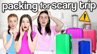 PACKING FOR THE SCARIEST TRIP OF OUR LIFE  Family Fizz