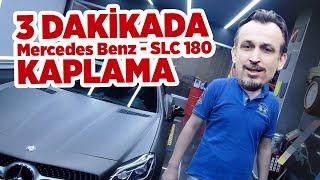 MERCEDES BENZ SLC 180 - FOLYO KAPLAMA İLE RENK DEĞİŞTİRDİK