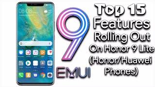 Top 15 EMUI 9.0 Features that are going to be rolled out in Huawei and Honor Devices