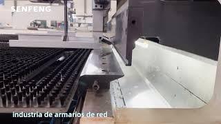 BDC2000  Aplicación de la paneladora en la industria de armarios de red