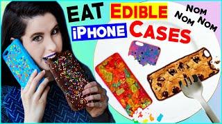 DIY Edible iPhone Cases  EAT Your Phone Case  How To Make The FIRST Eatable Phone Case