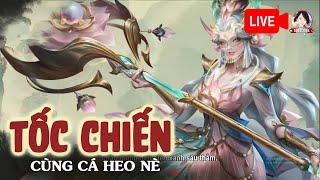 LIVE Thử Thách Leo Rank Đại Cao Thủ Tốc Chiến trong 5 ngày Cuối Mùa 13 cùng Cá Heo Nè và AE ClanCH