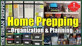 Home Prepping Planning and Organization  National Preparedness Month