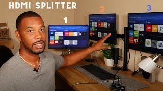 What is an HDMI Splitter  How to setup Multiple Displays