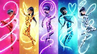 Ultimate Powers Transformation from Miraculous Ladybug Season 3  Speededit