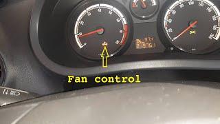 OpelVauxhall Corsa D cooling fan not working