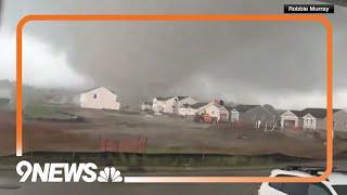 Tornado sweeps over homes in Tennessee