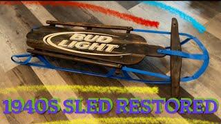 How to put decals on wood and epoxy clear coat bud light sled diy craft