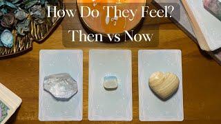 Pick A Card🩵How Do They Feel? Then vs Now️ Collab w @MoonMothGoddess