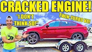 I Bought A Twin-Turbo V8 BMW With A Mysterious “CRACKED” Engine It Still Runs So Whats Broken?